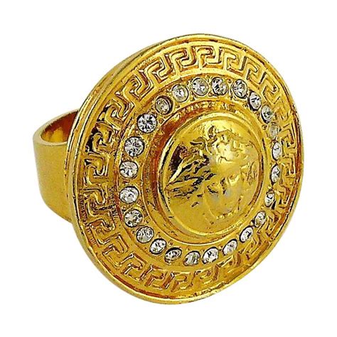 vintage versace ring|where to buy versace jewelry.